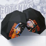 Paraguas infantil San Goku en negro