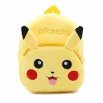 Mochilas Pikachu de felpa amarilla