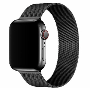 Pulsera de bucle magnético para Apple Watch en metal negro