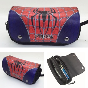 Estuche para lápices SpiderMan con compartimentos dobles y motivo de araña