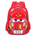 Mochila Cars para niños roja con diseño Nascar
