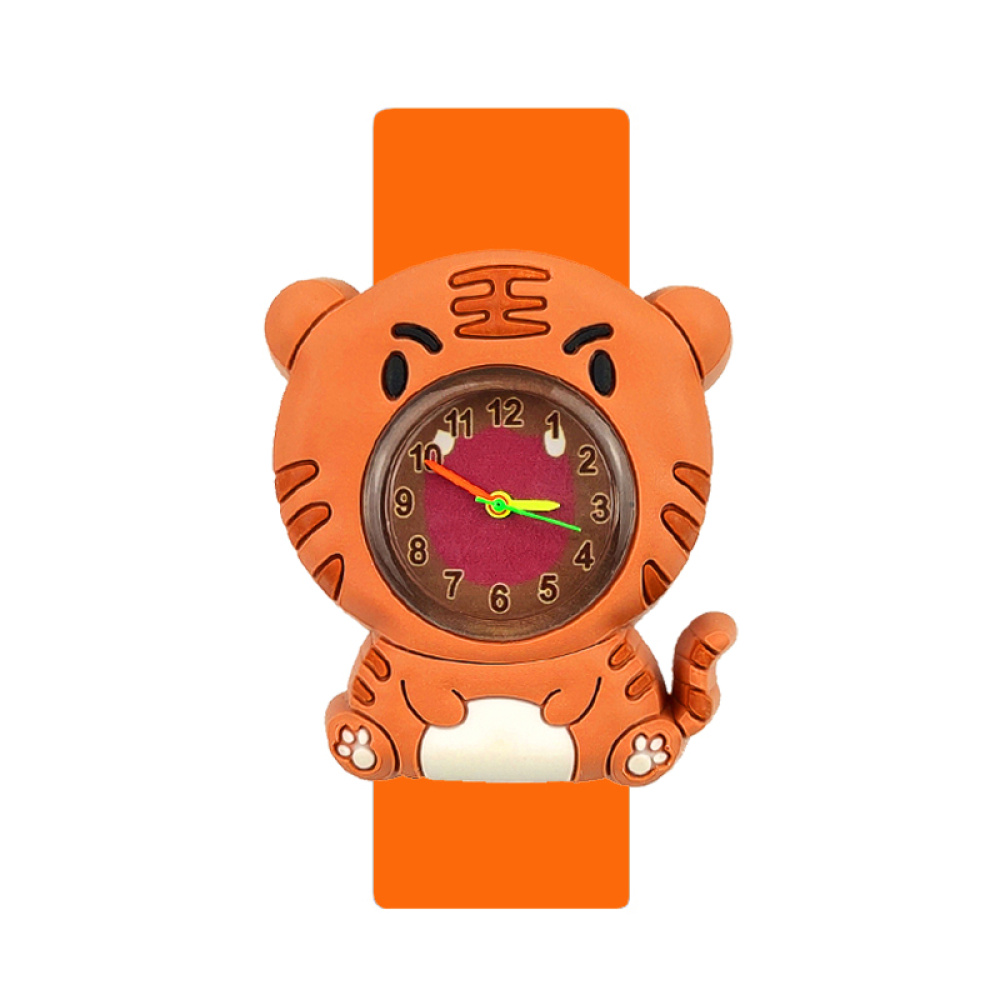Bonito reloj tigre para niños